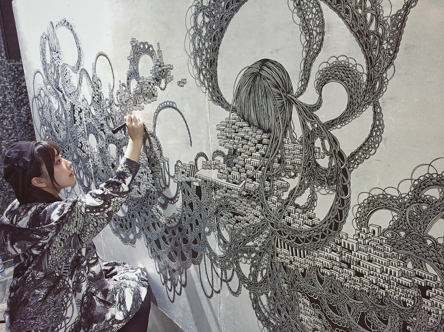 IDEAL PALACE - FUJIN RAIJIN 162x390cm
