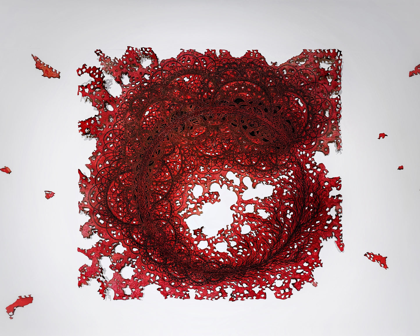 DECOMPOSITION AND COMPOSITION 01 79x79cm