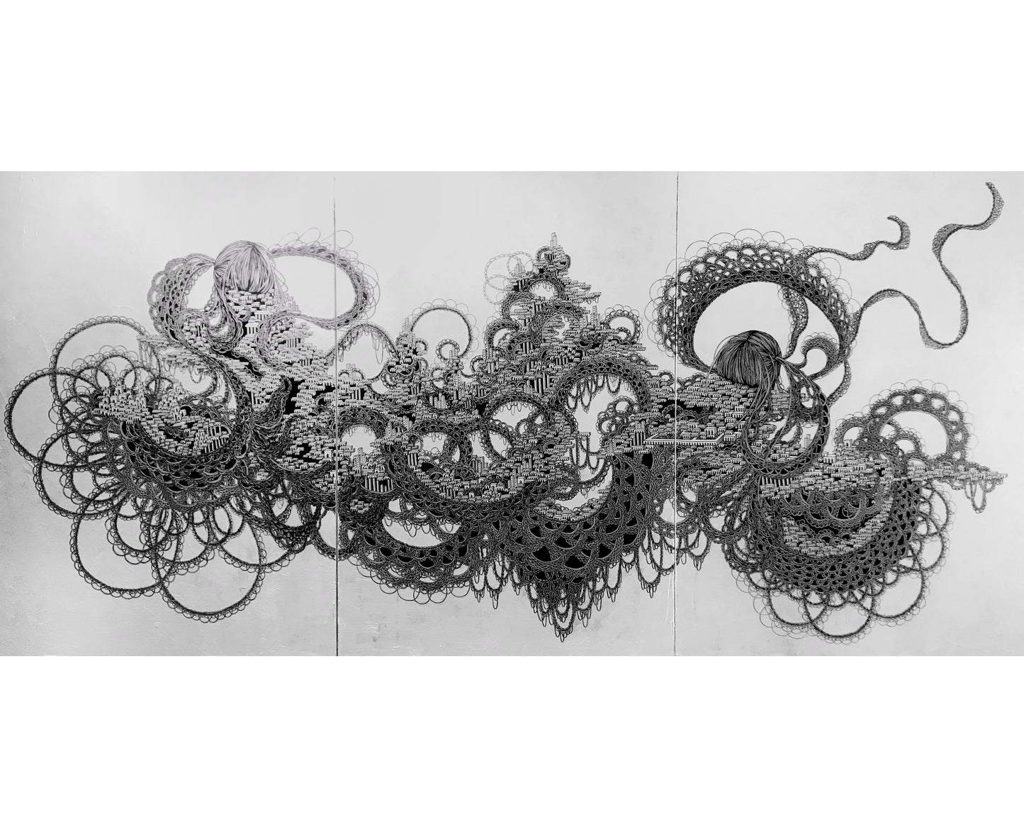 IDEAL PALACE - FUJIN RAIJIN 162x390cm