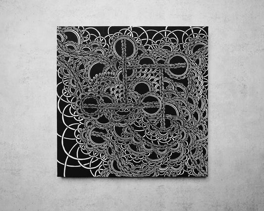 BIOLOGICAL DRAWING - 02 40x40cm