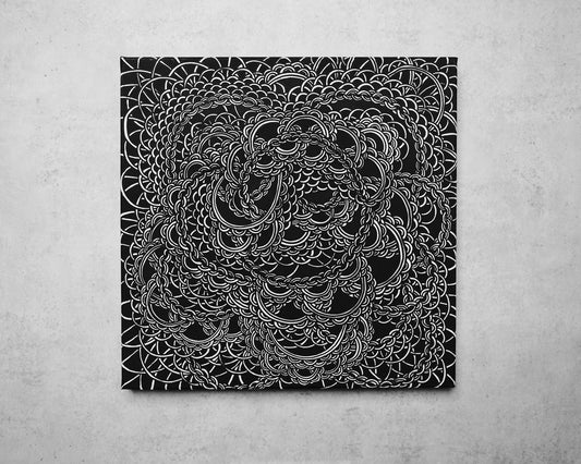 BIOLOGICAL DRAWING - 03 40x40cm