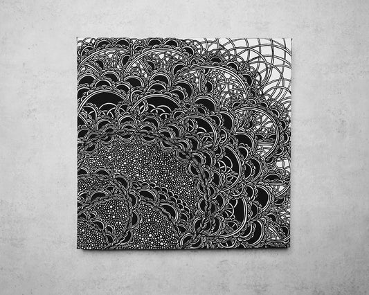 BIOLOGICAL DRAWING - 11 40x40cm